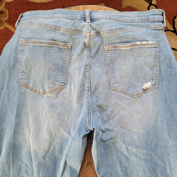 Arizona Jean Co. Hi-Rise Skinny Distressed Medium Wash Jeans Size Women's 23 - Picture 4 of 10